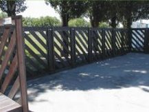 ecostazione in plastica riciclata